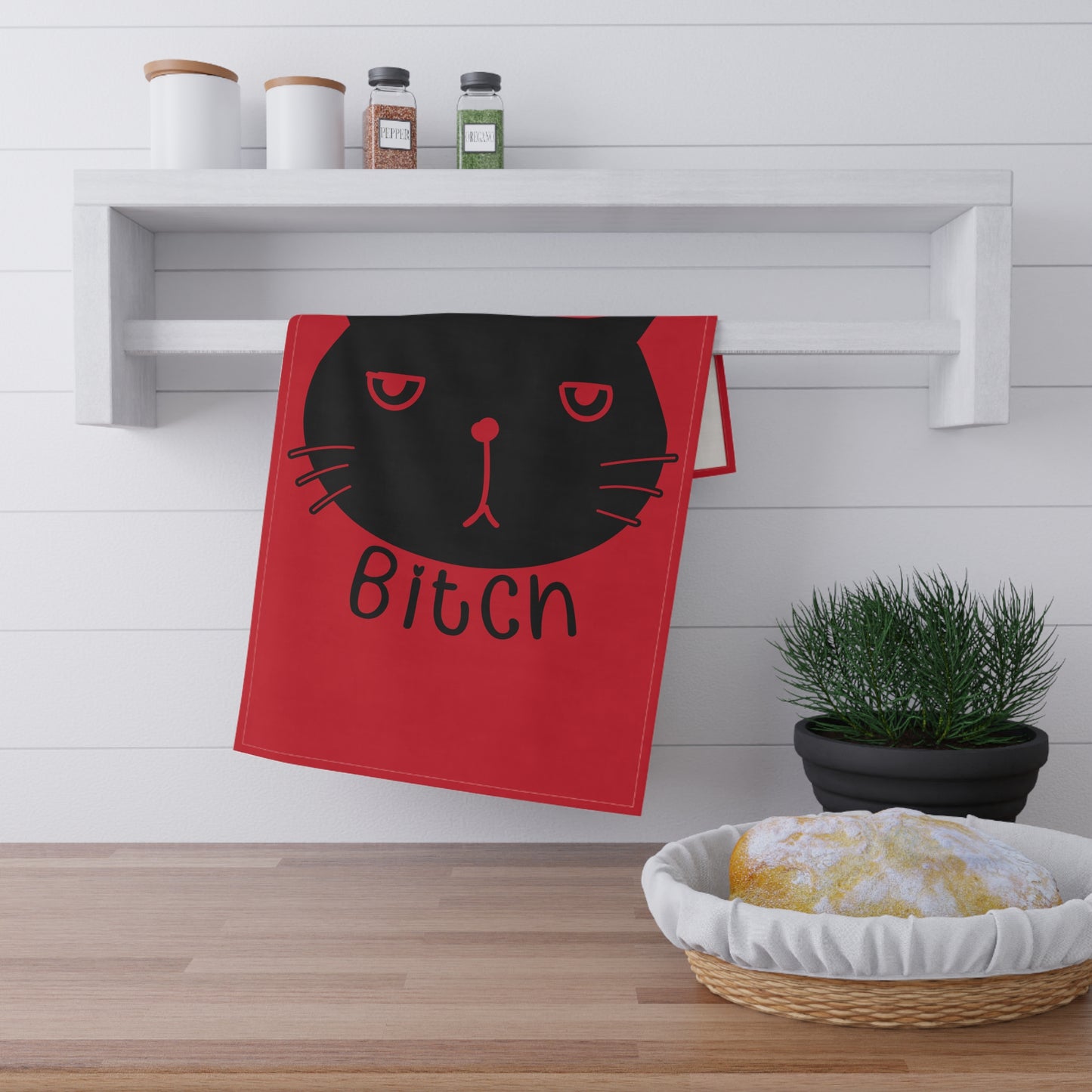 Meow B*tch Tea Towels