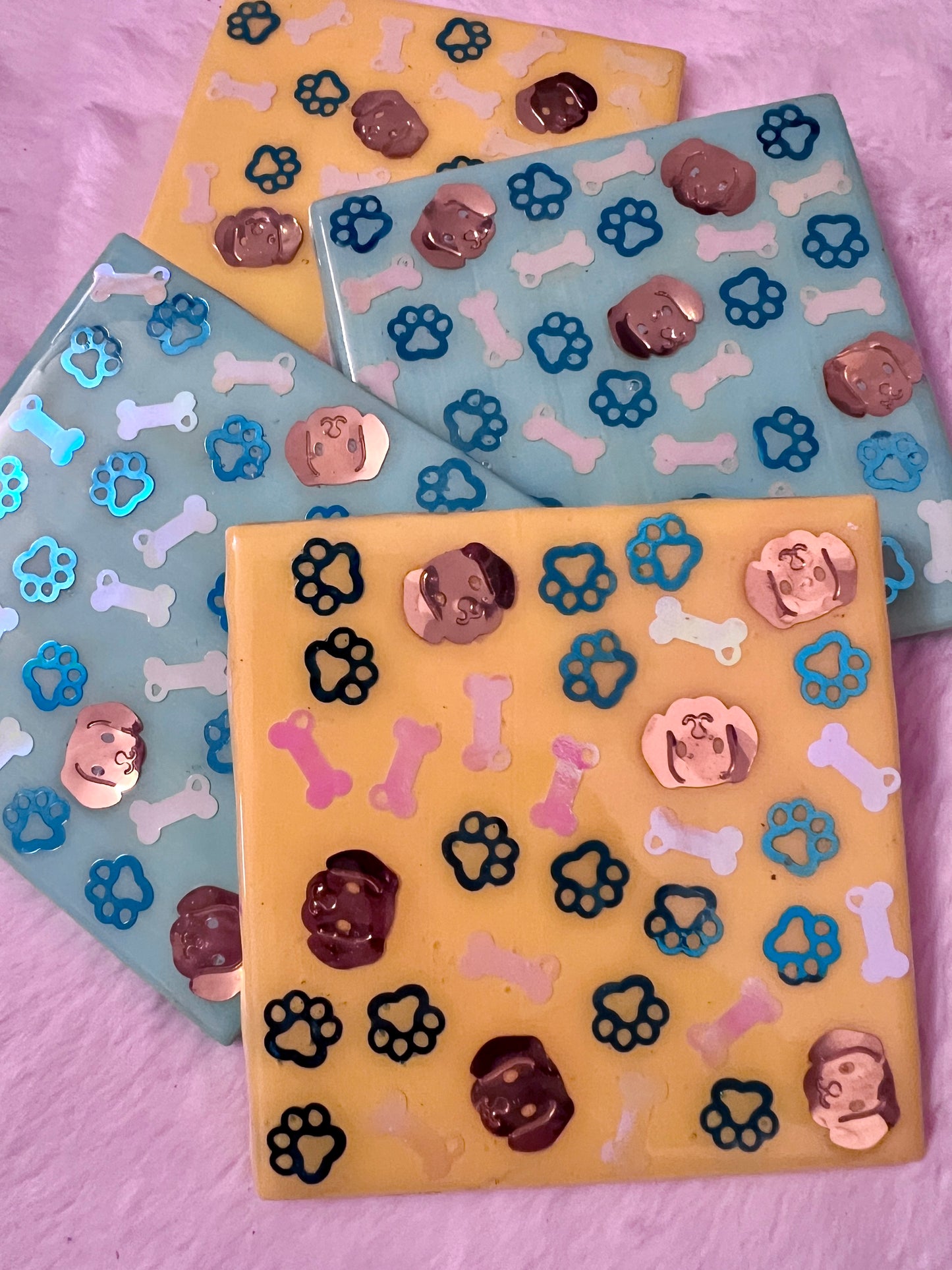 A Dog's Life Coaster Set