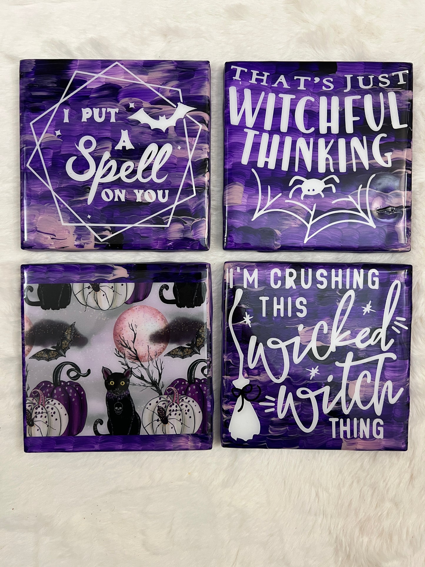 Wicked Witch Things Coaster Set