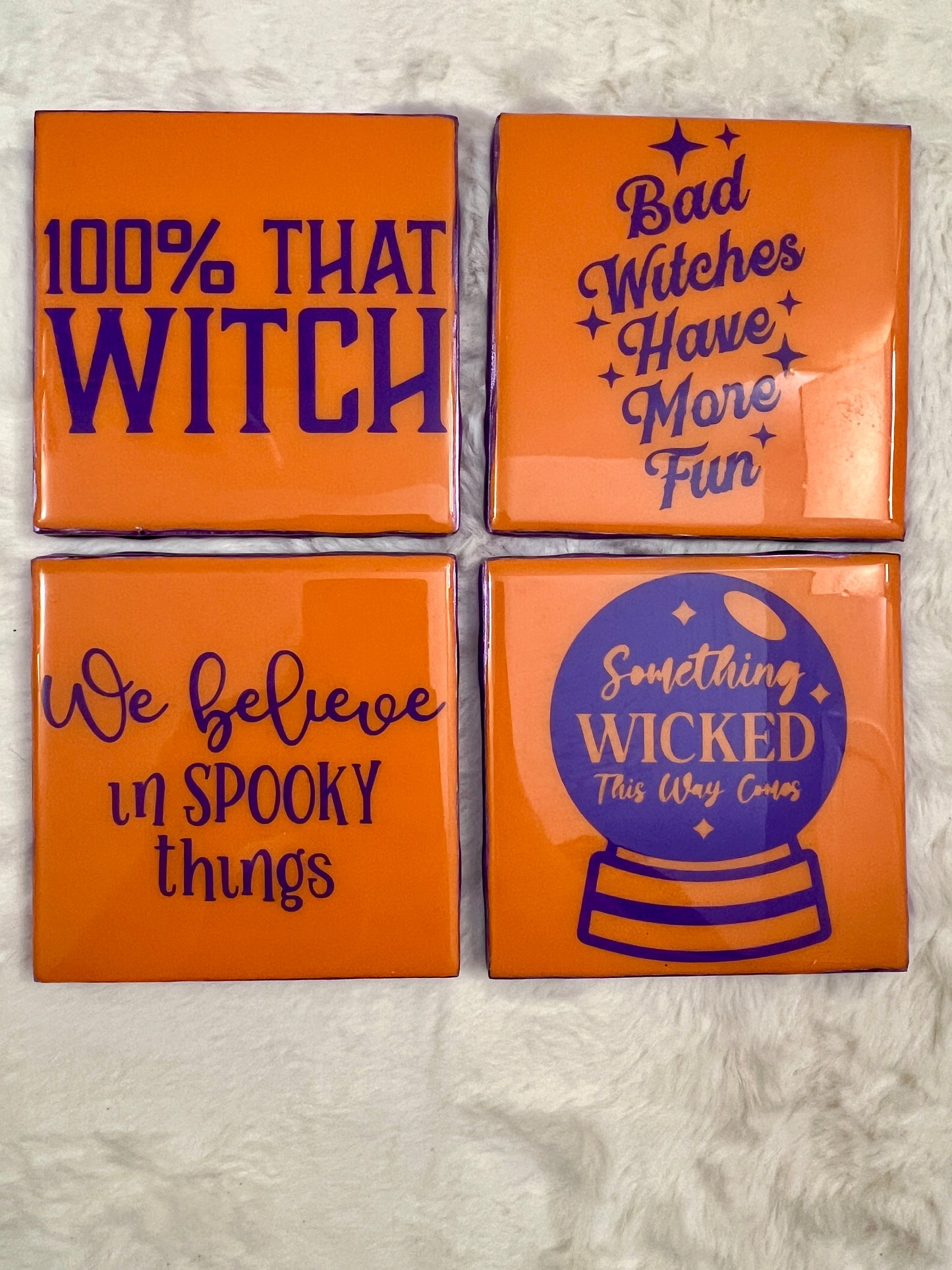 "That Witch" Coaster Set