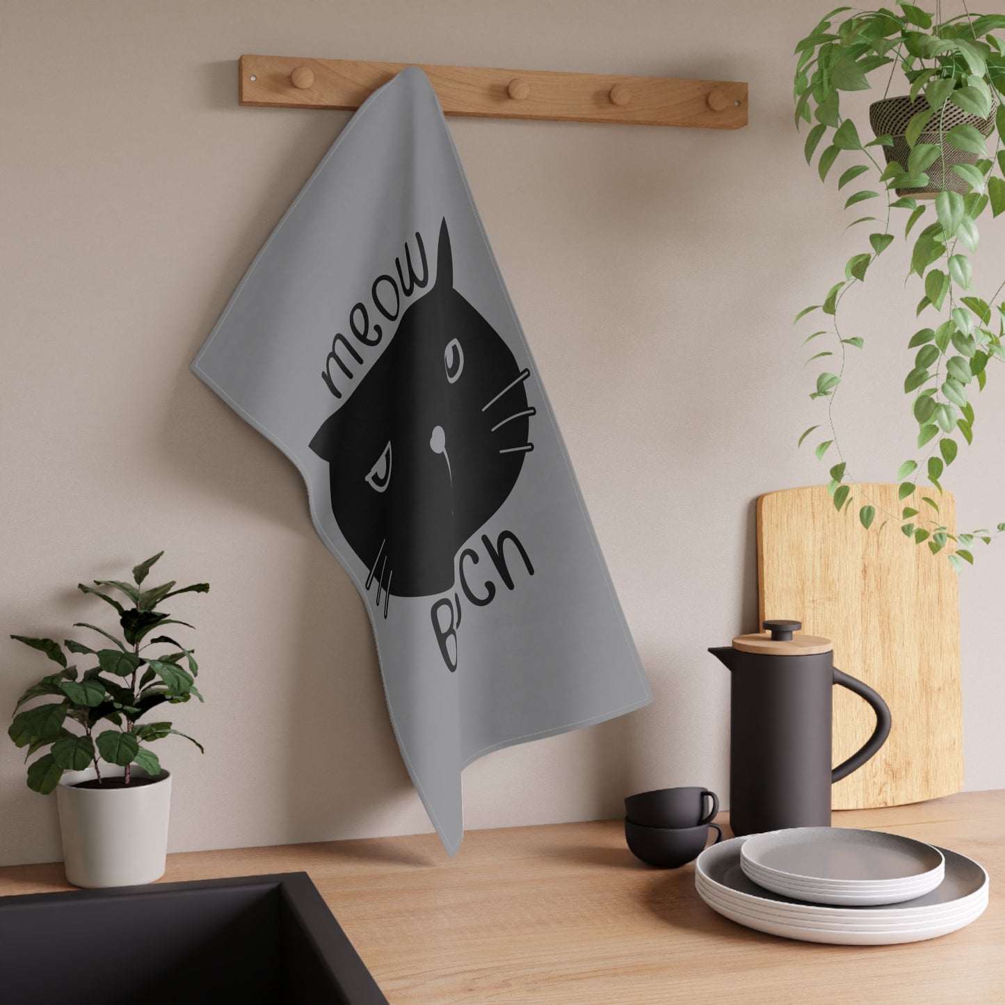Meow B*tch Tea Towels