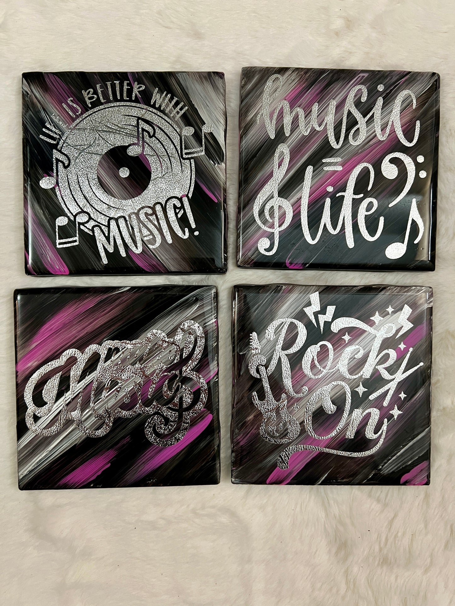 Just Rock Coaster Set