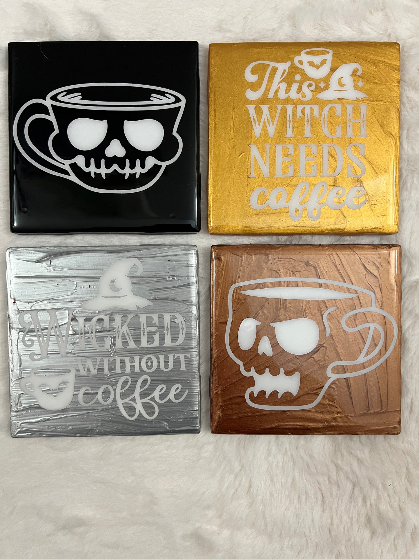 Wicked Coffee Coaster Set