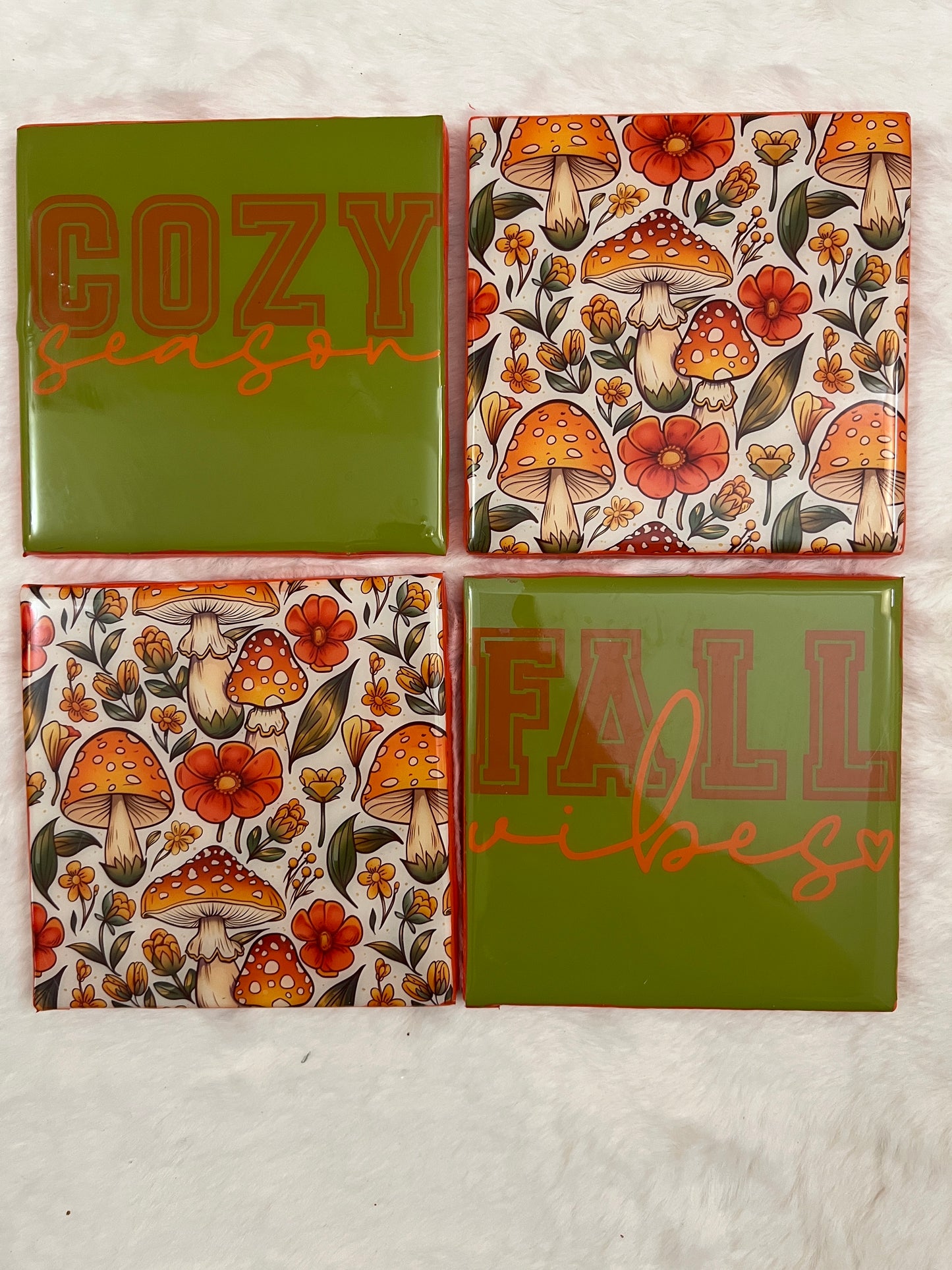 Cozy Season Coaster Set