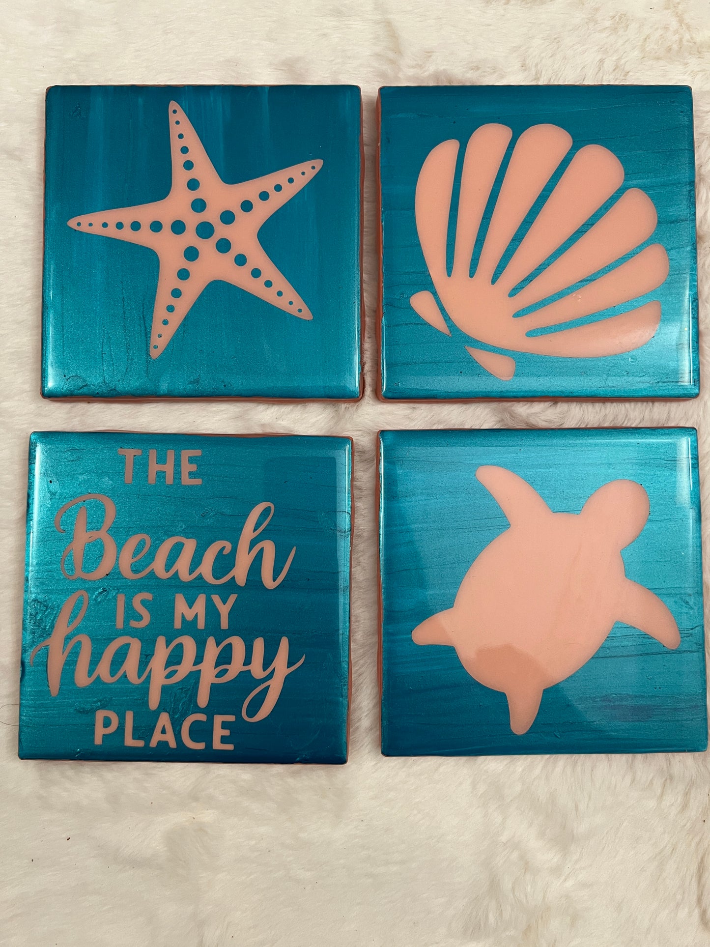 Beach Life Coaster Set