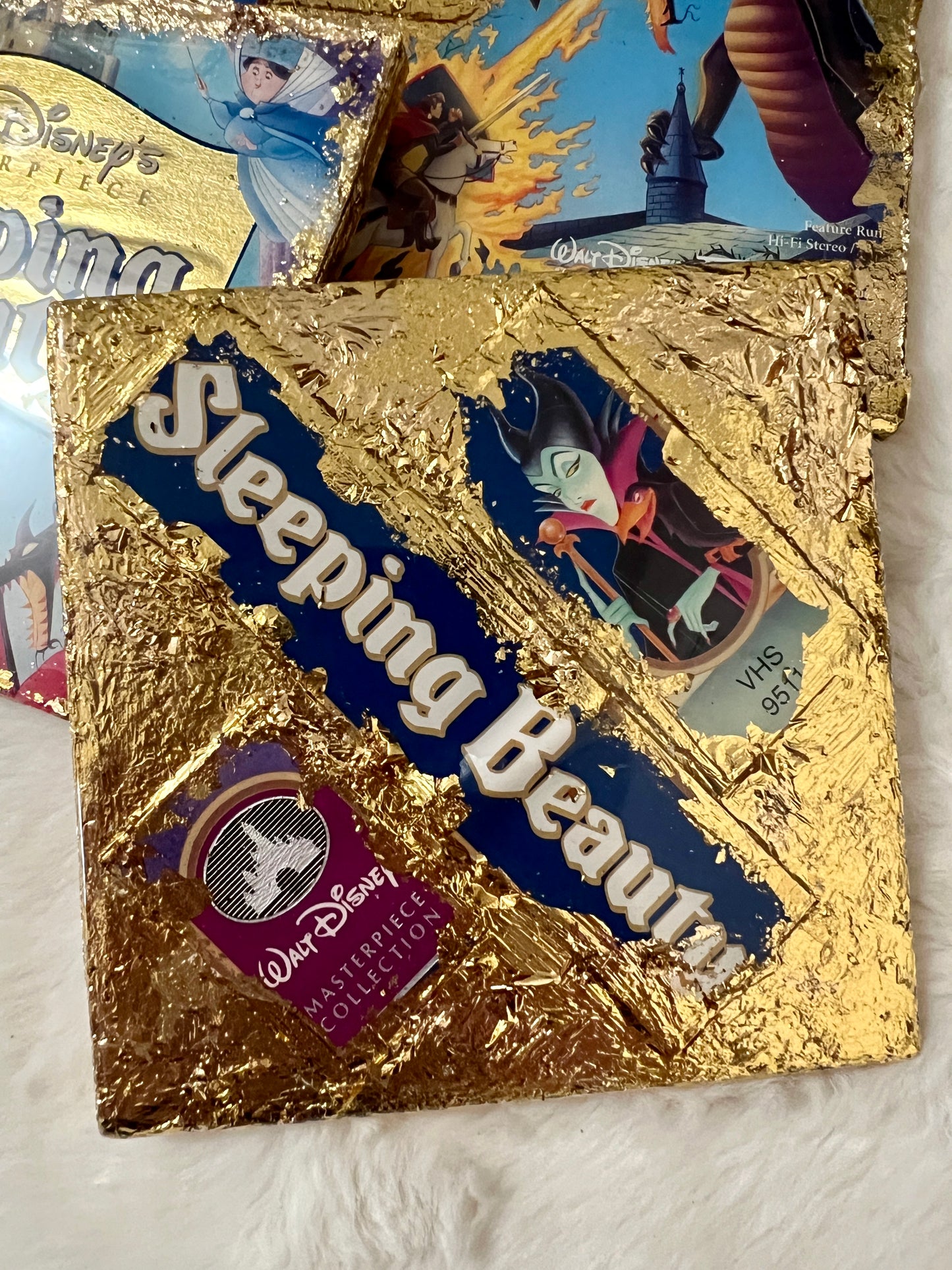 Sleeping Beauty VHS Coaster Set