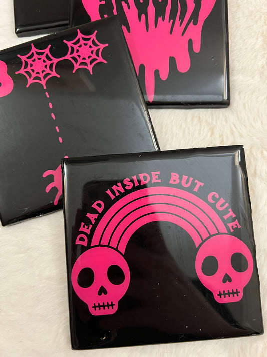 Cute & Spooky Coaster Set