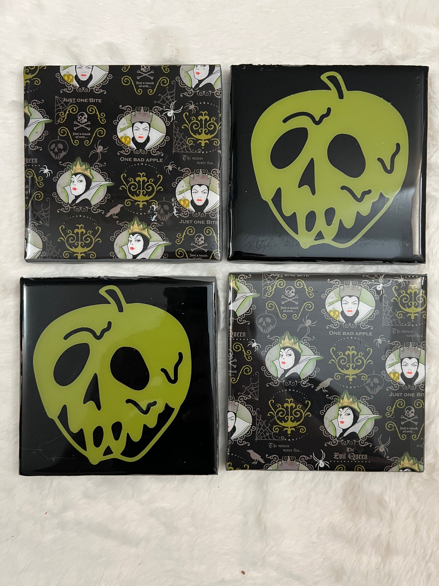 Evil Queen Coaster Set