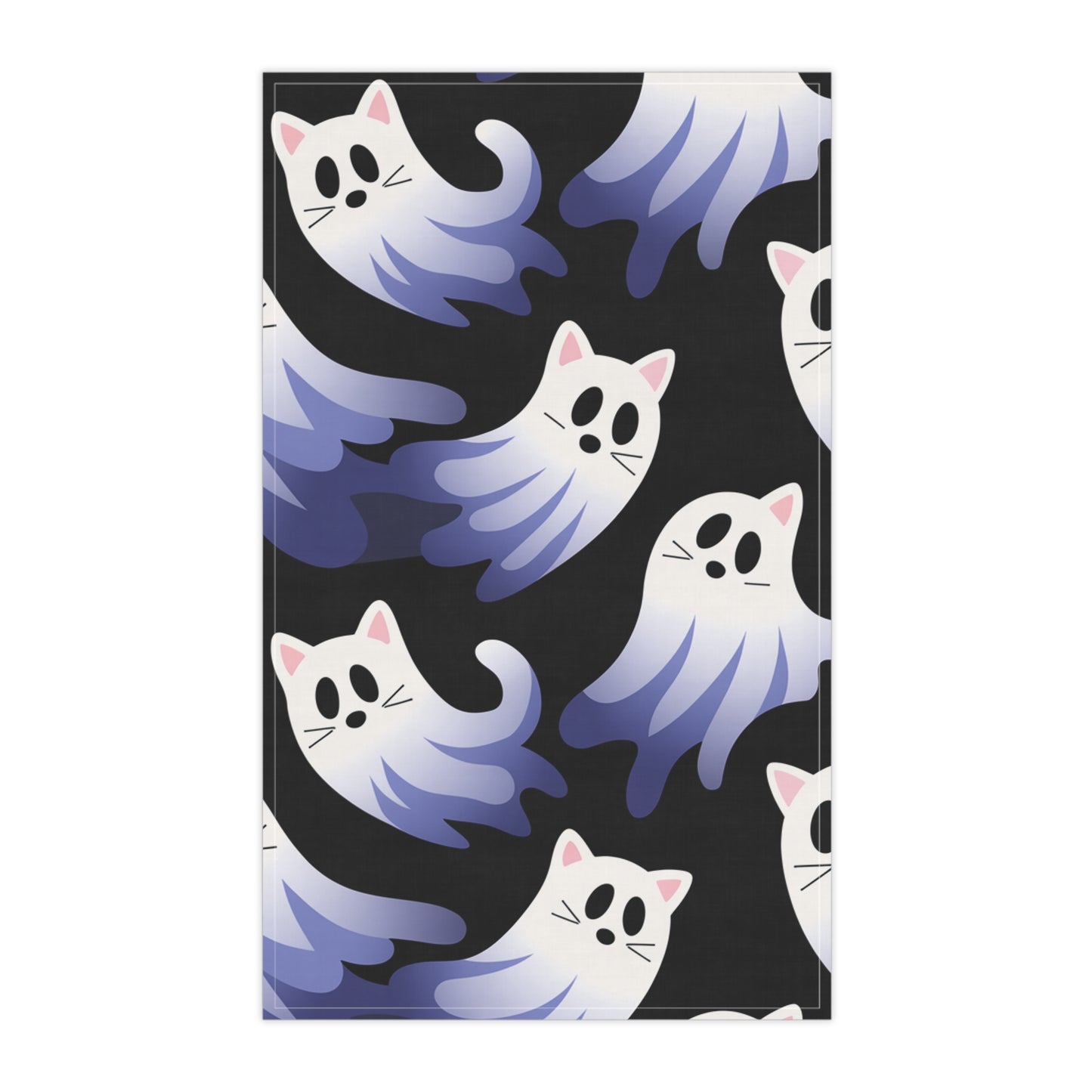 Ghost Kitty's Tea Towels