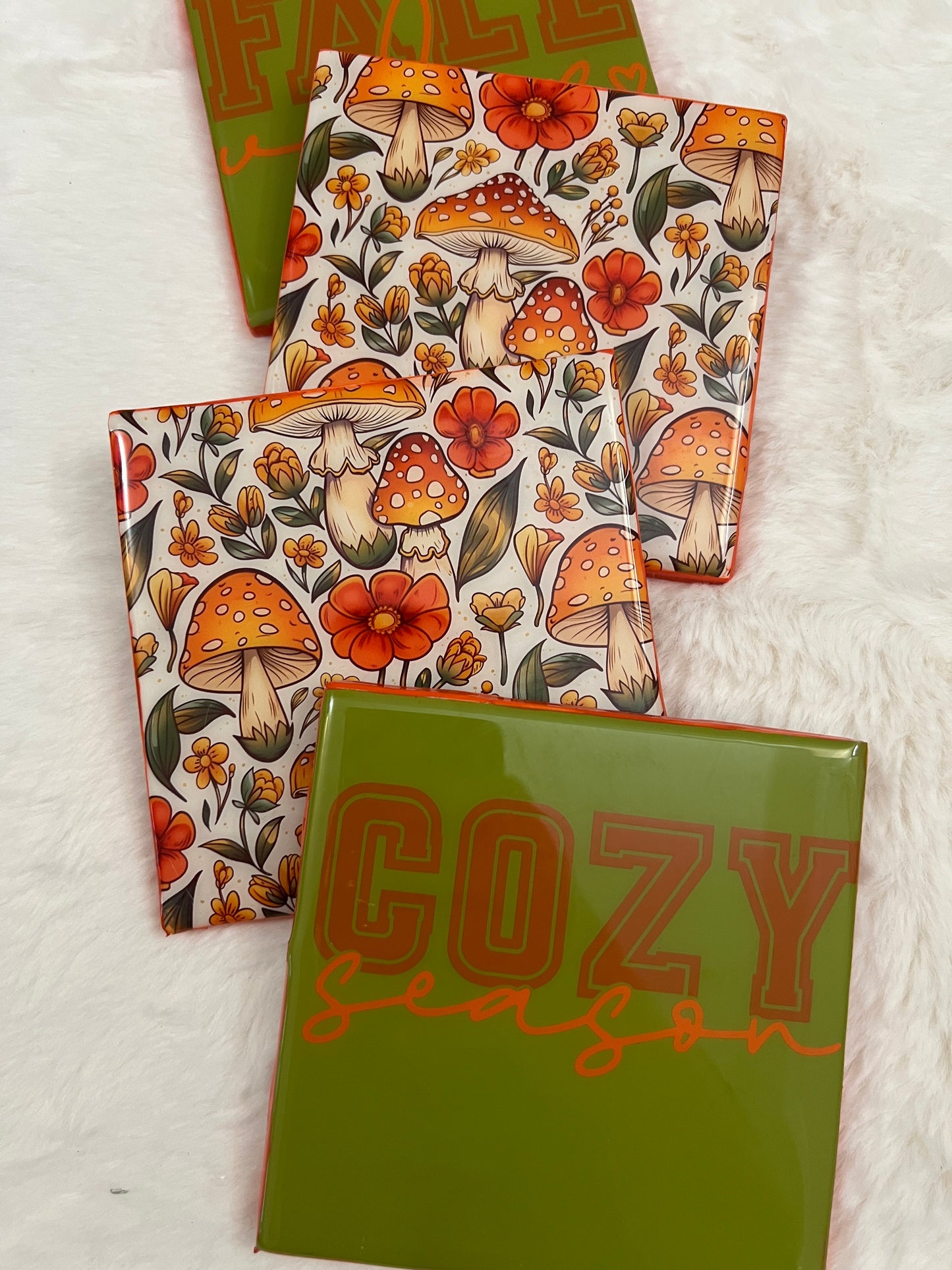 Cozy Season Coaster Set