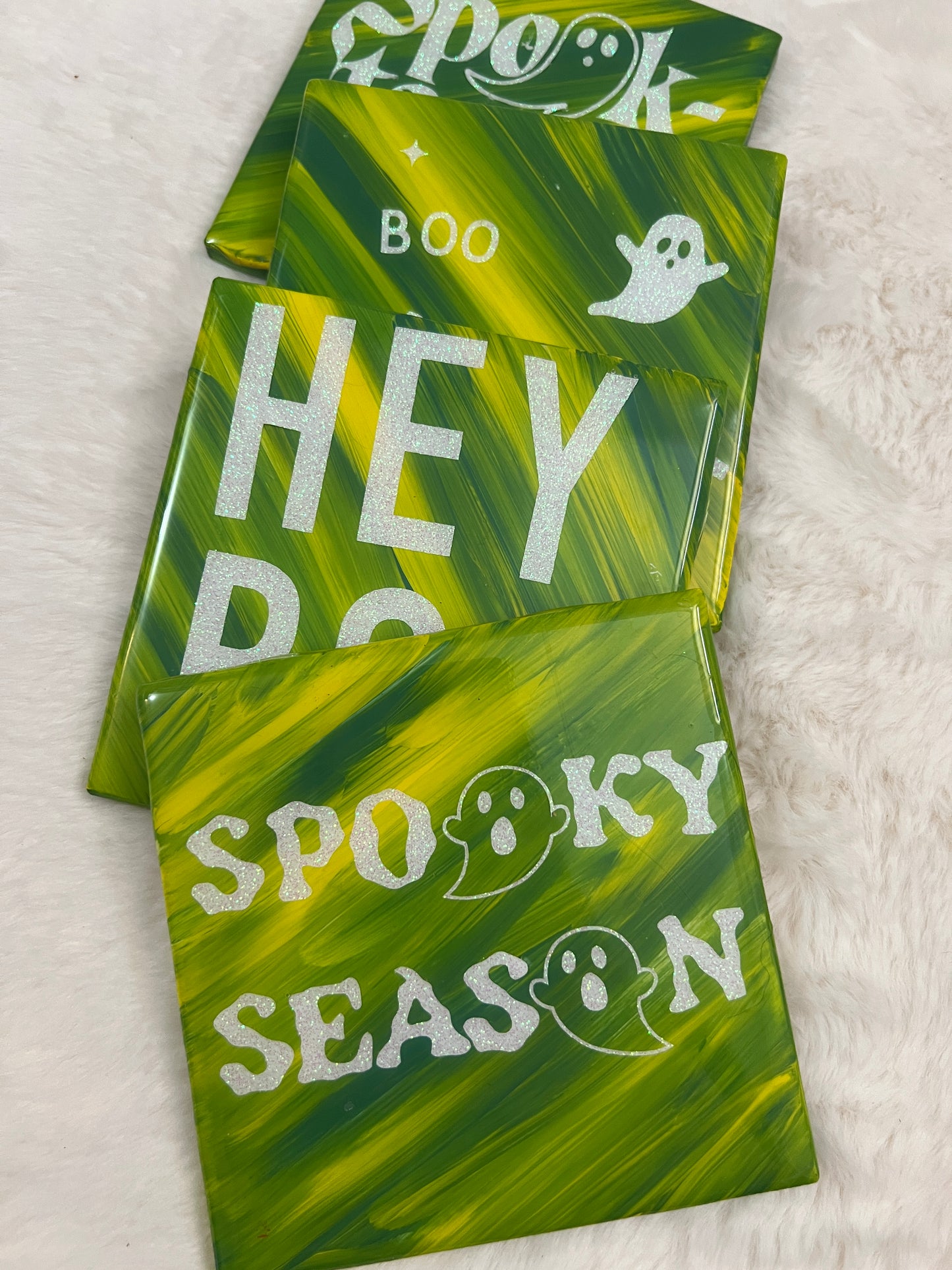 Just A Boo Coaster Set