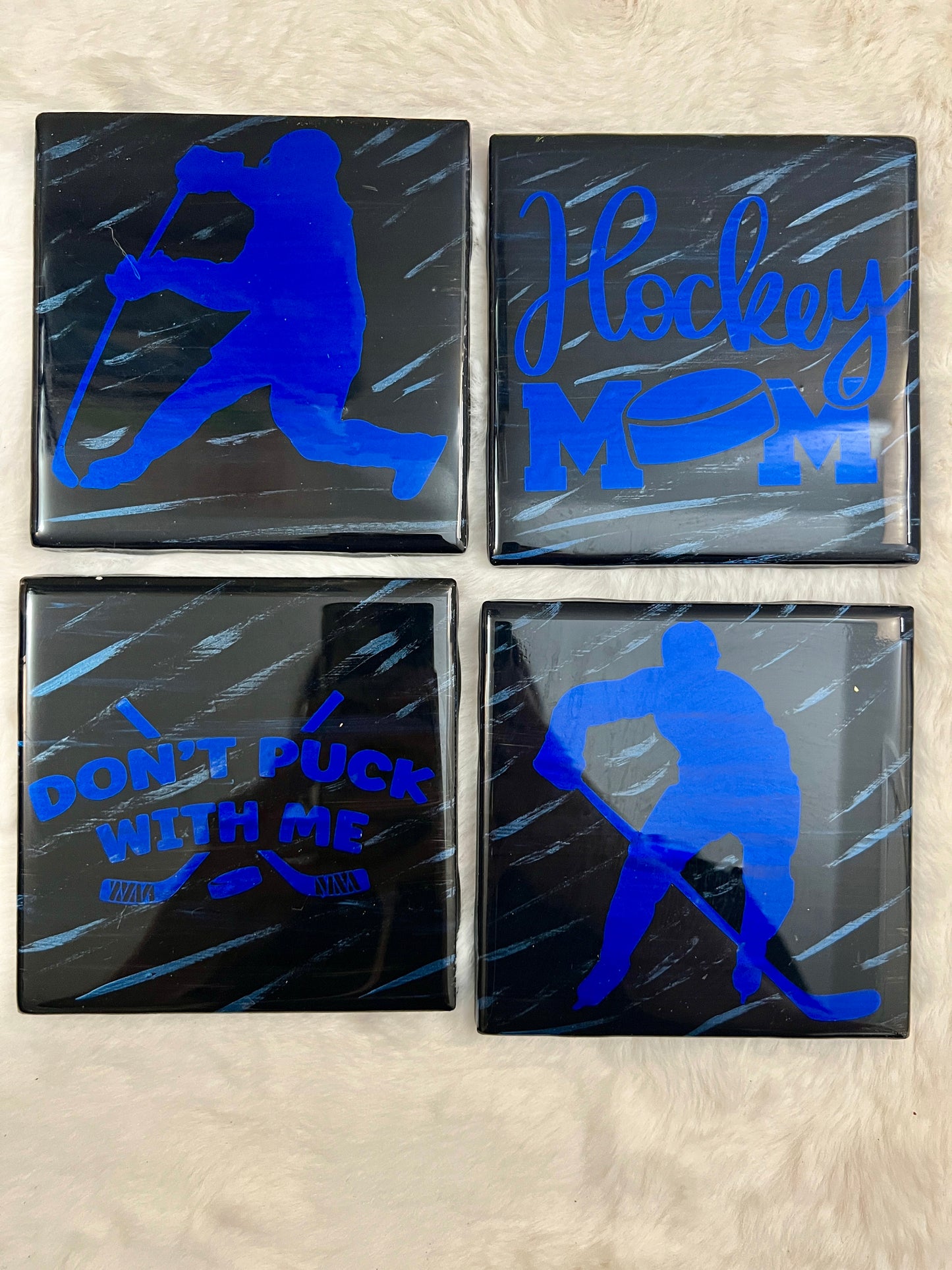 Hockey Mom Coaster Set