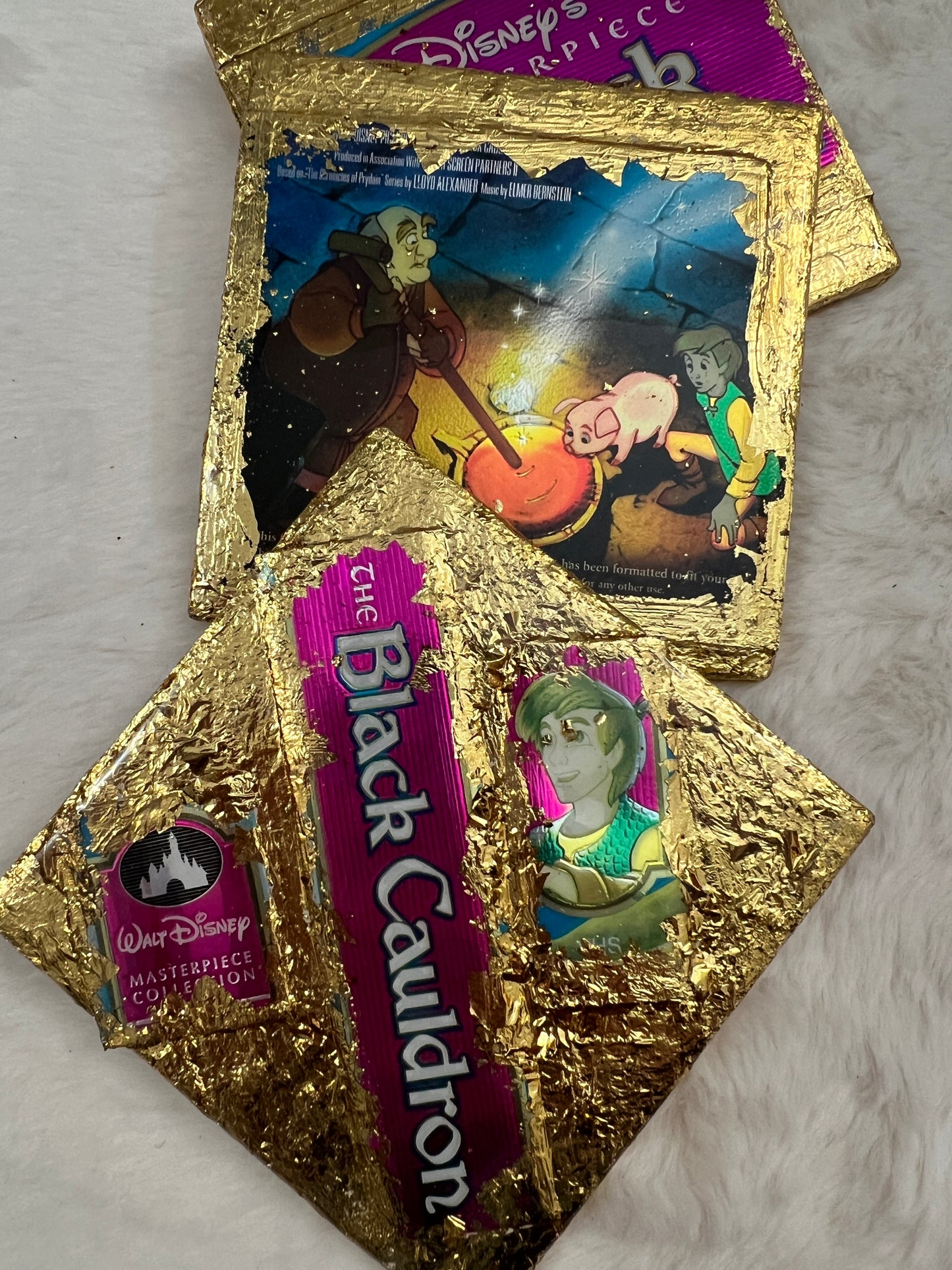 The Black Cauldron VHS Coaster Set