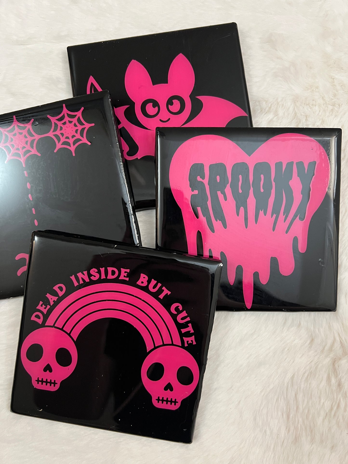Cute & Spooky Coaster Set