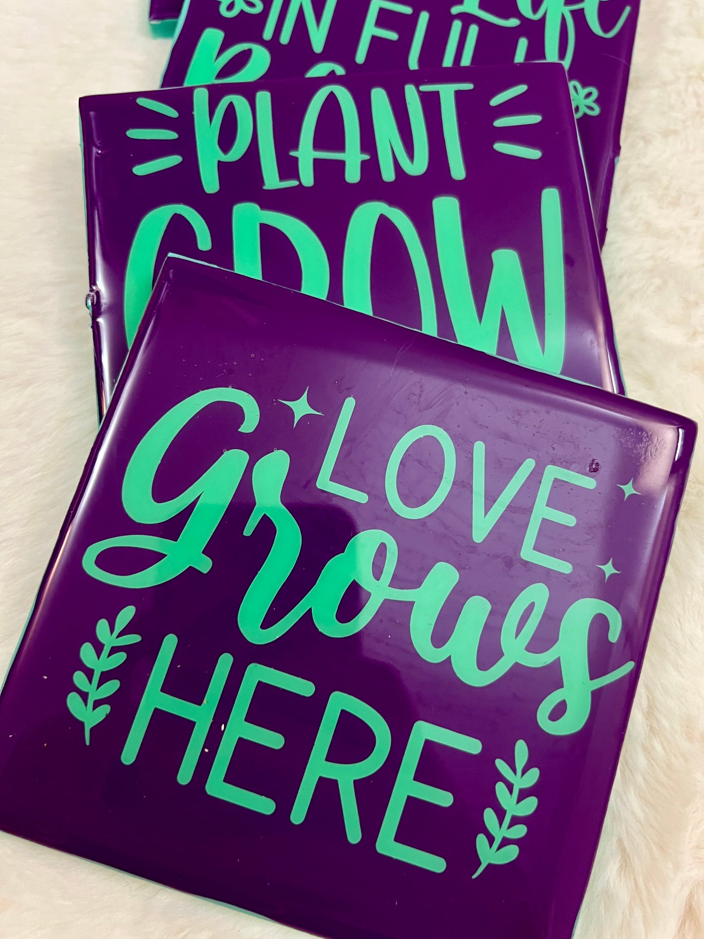 Growing Love Coaster Set