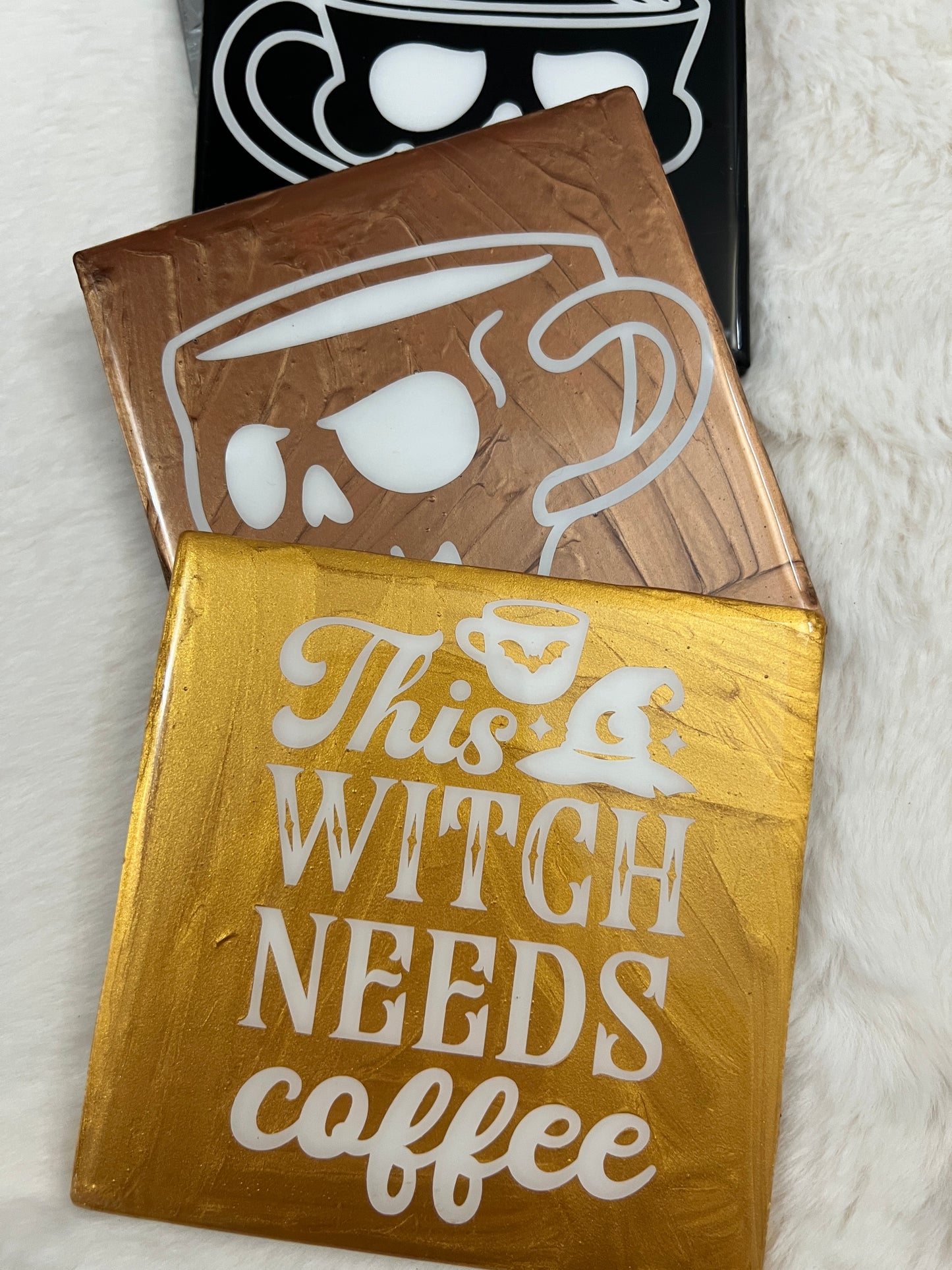 Wicked Coffee Coaster Set