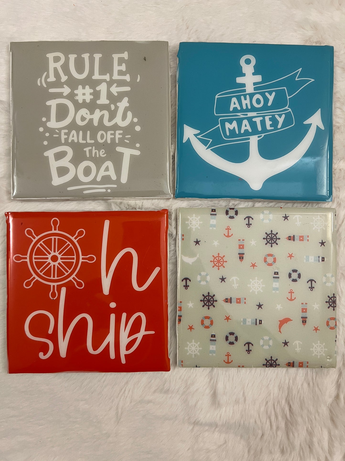 Oh Ship! Coaster Set