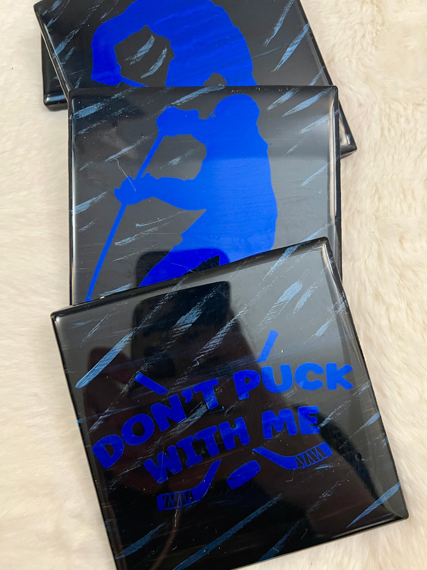 Hockey Mom Coaster Set