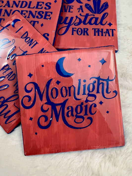 Moonlight Magic Coaster Set