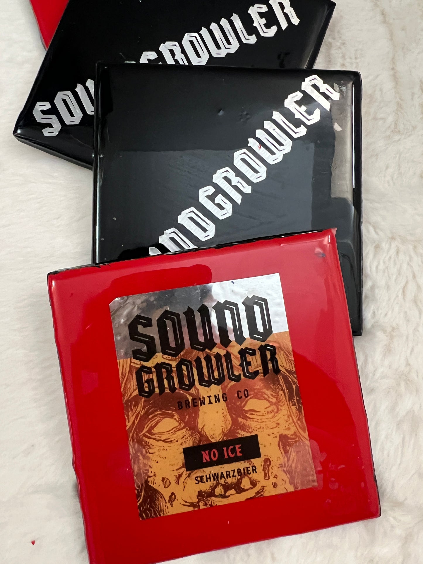 Soundgrowler Brewing - No Ice Coaster Set