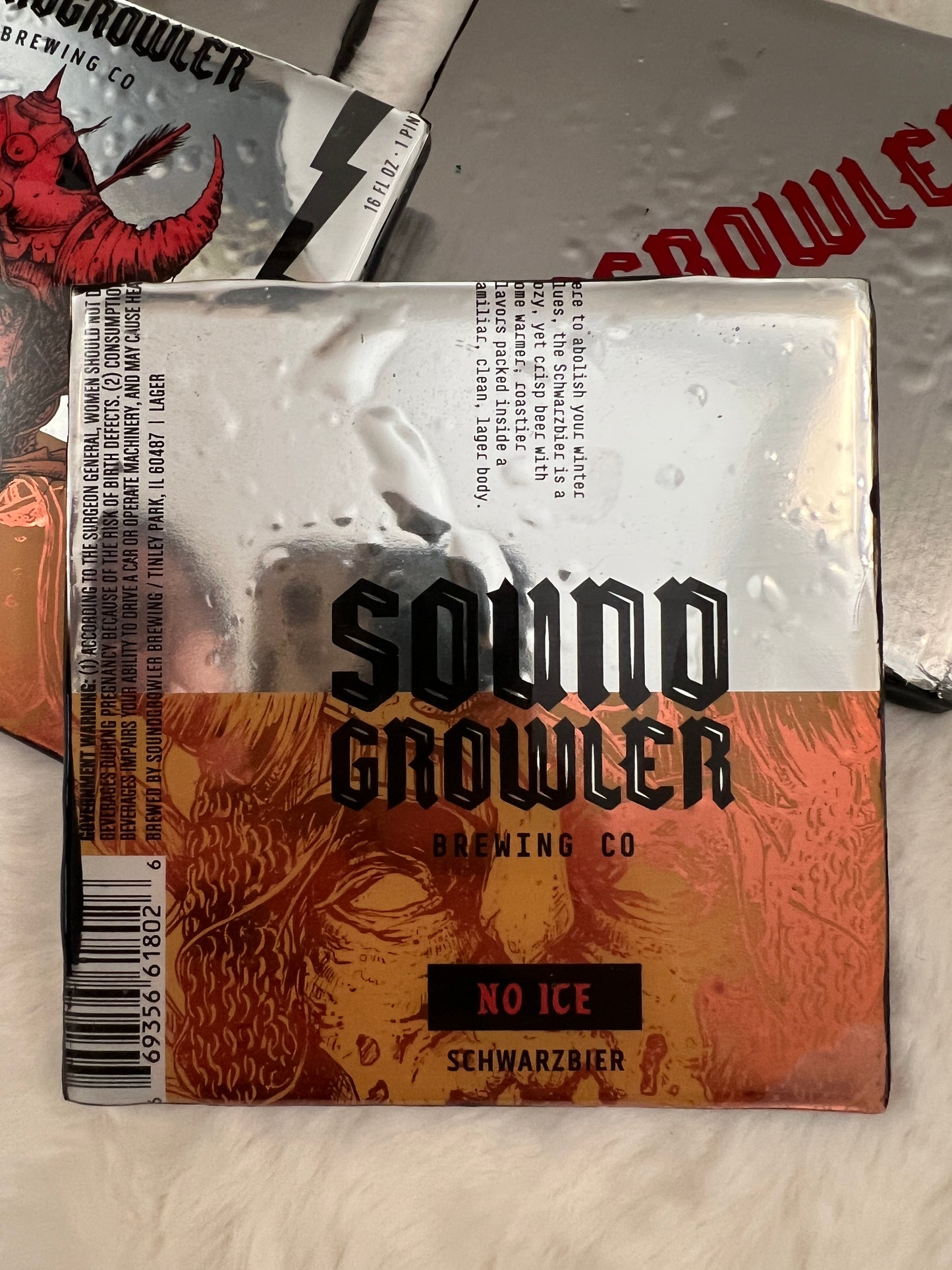 Soundgrowler Brewing - No Ice Coaster Set