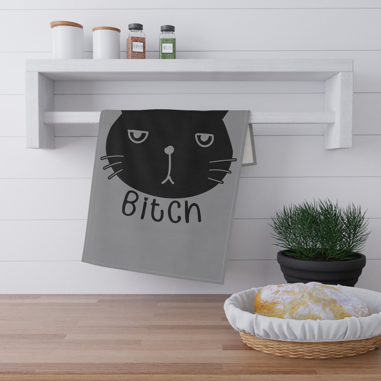 Meow B*tch Tea Towels
