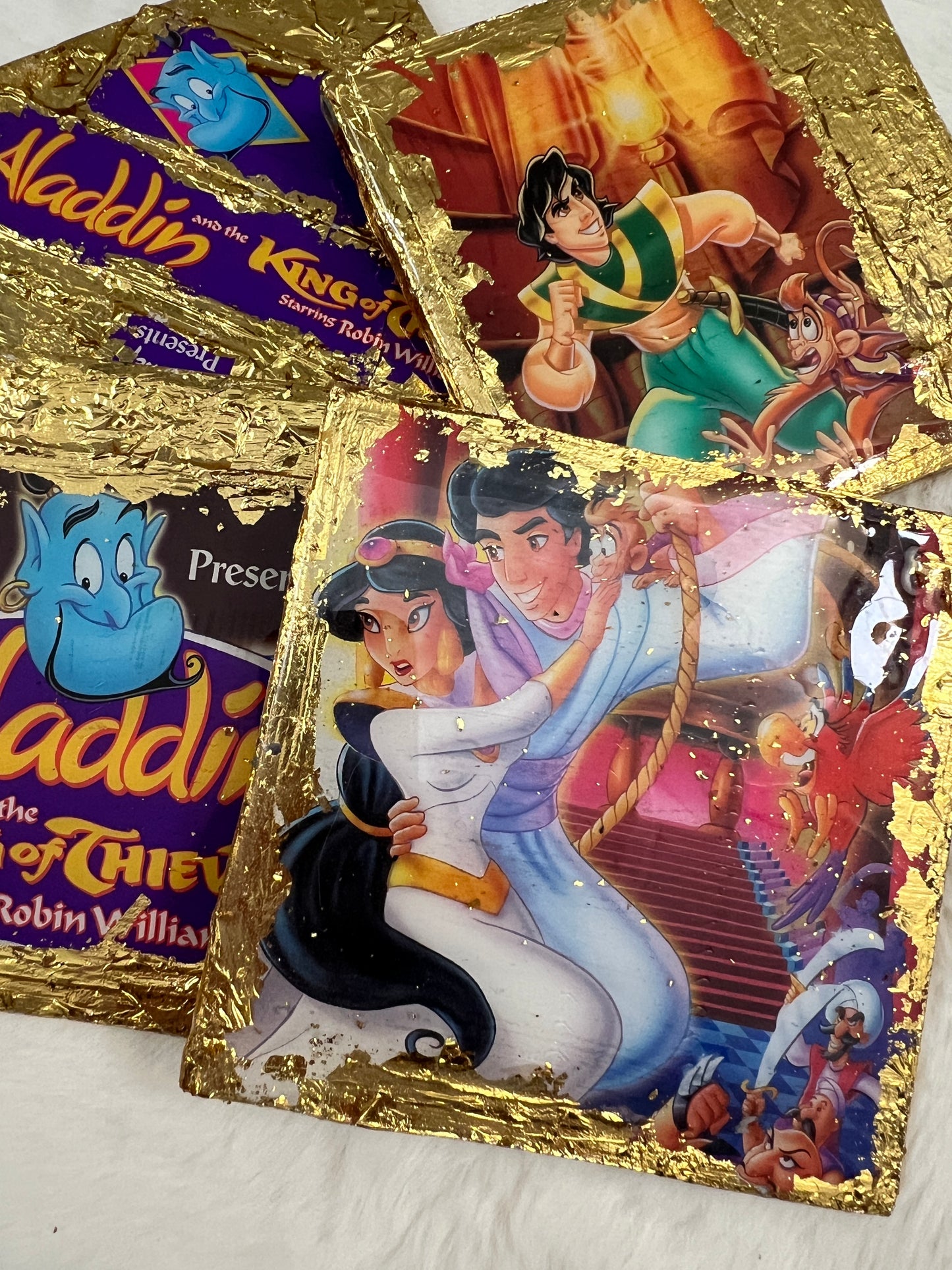 Aladdin VHS Coaster Set