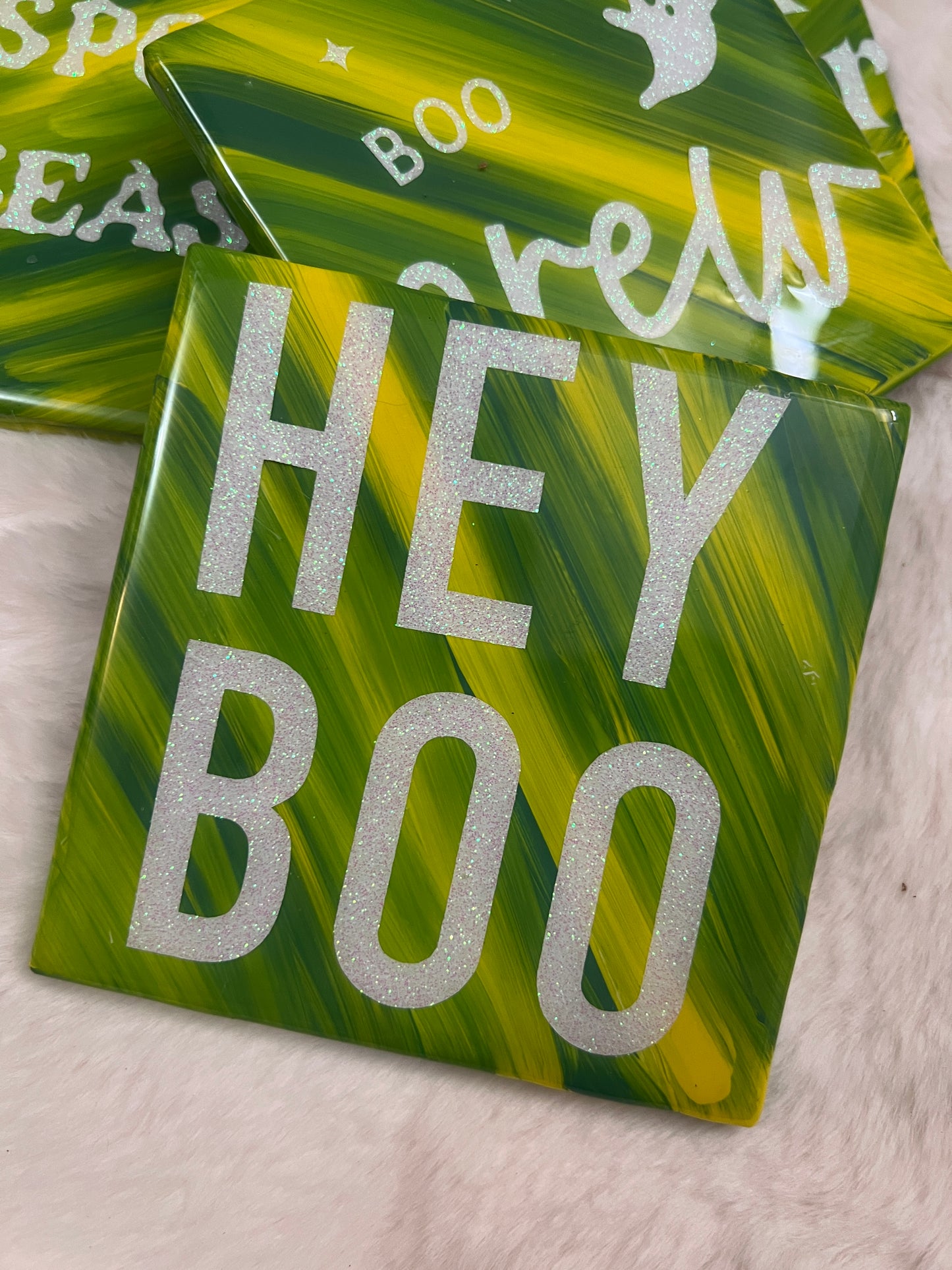 Just A Boo Coaster Set