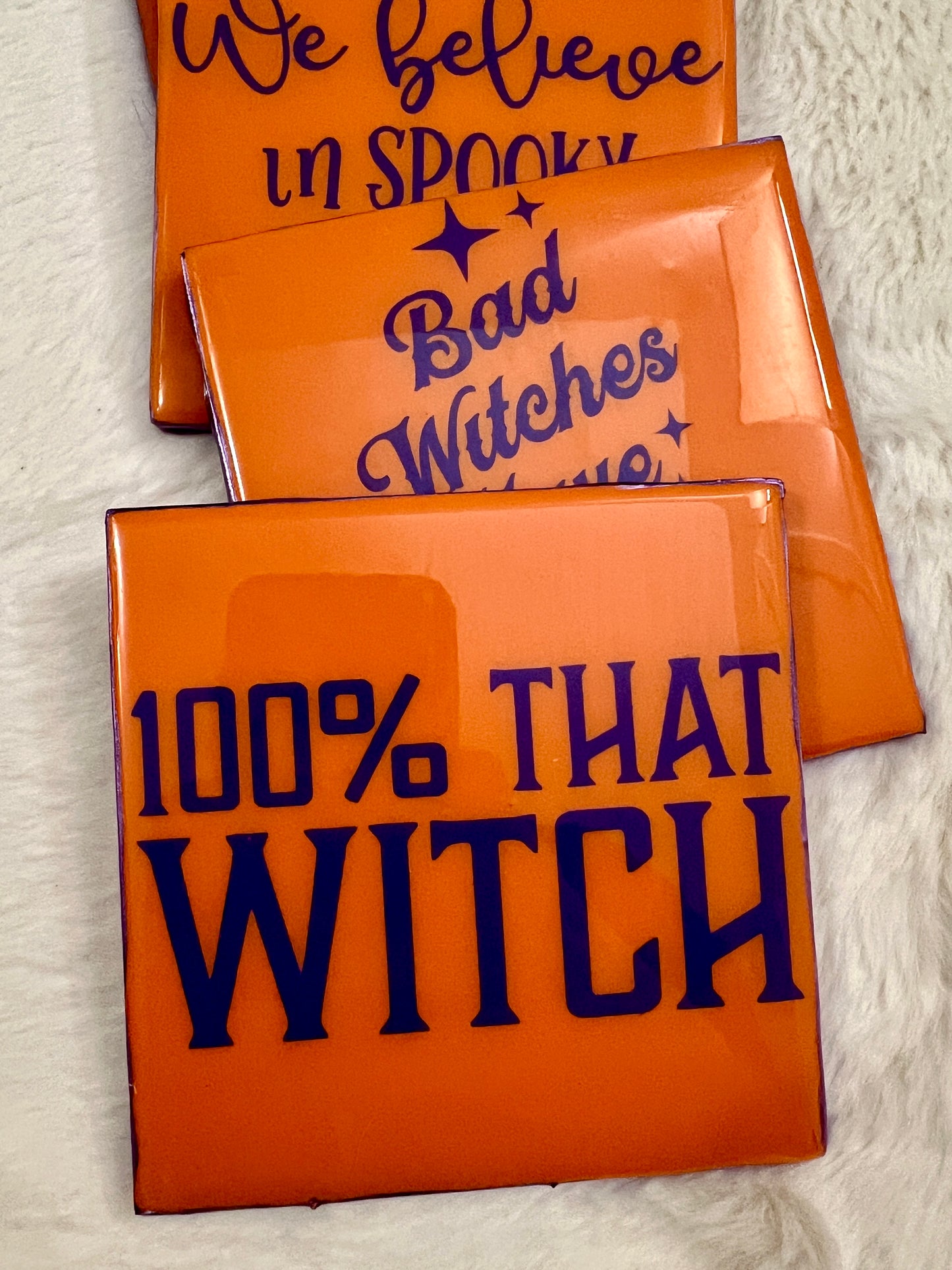 "That Witch" Coaster Set