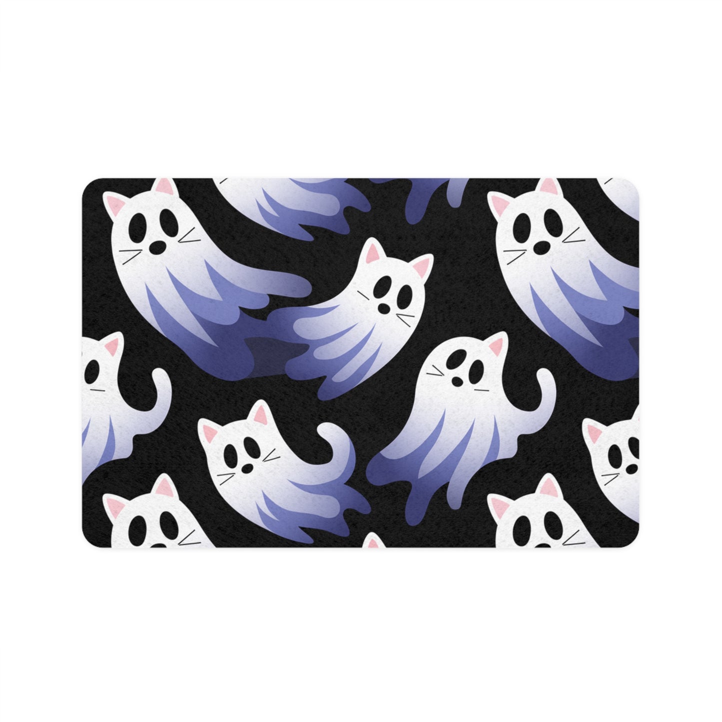 Ghost Kitty's Pet Food Mat (12x18)