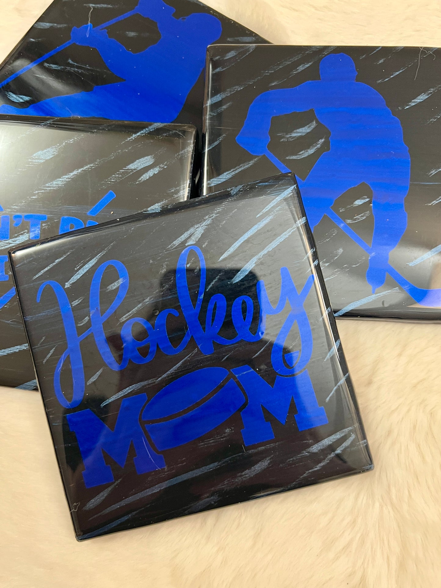 Hockey Mom Coaster Set