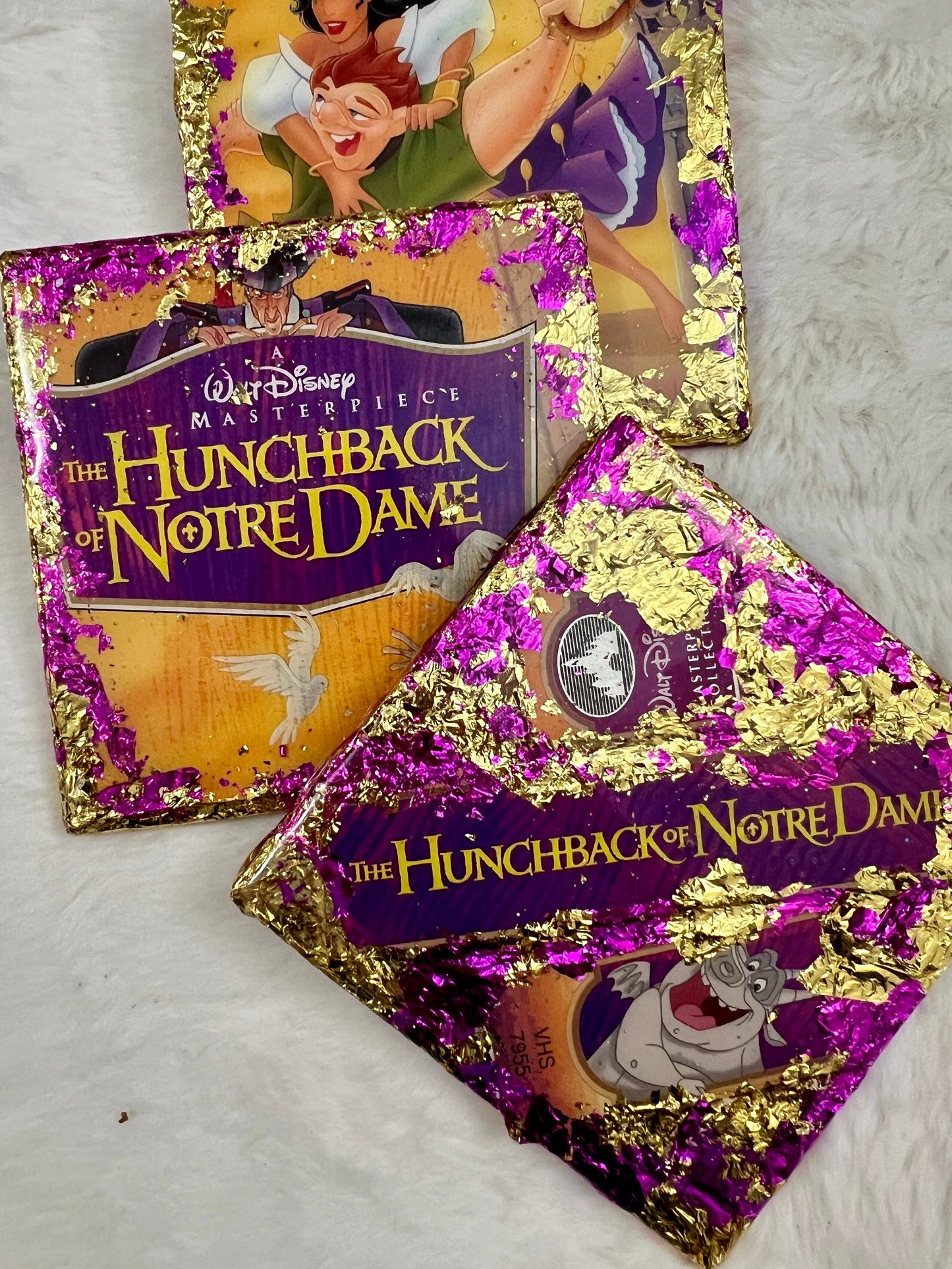 he Hunchback of Notre Dame VHS Coaster Set