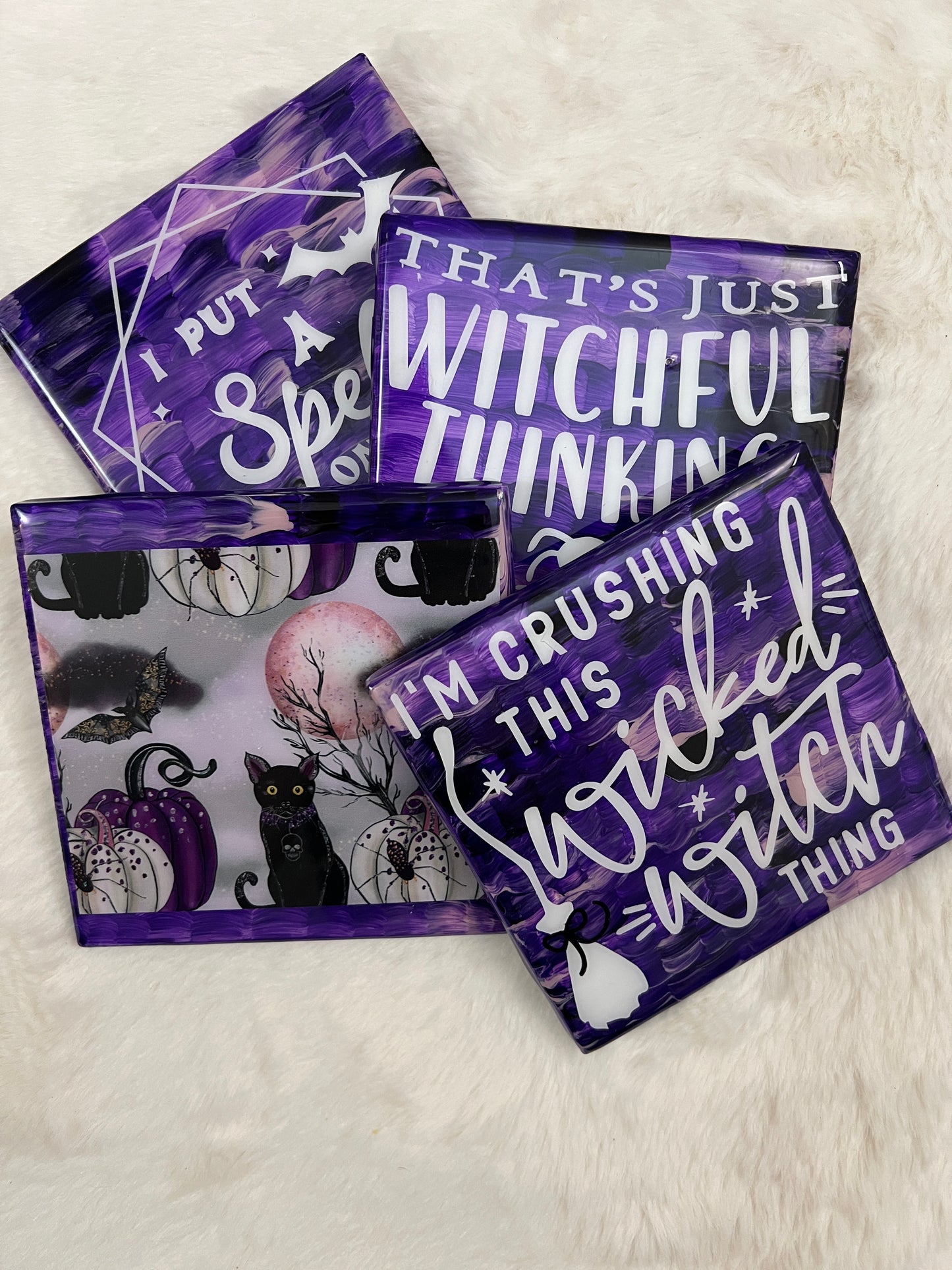Wicked Witch Things Coaster Set
