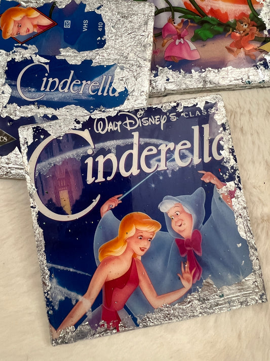 Cinderella VHS Coaster Set