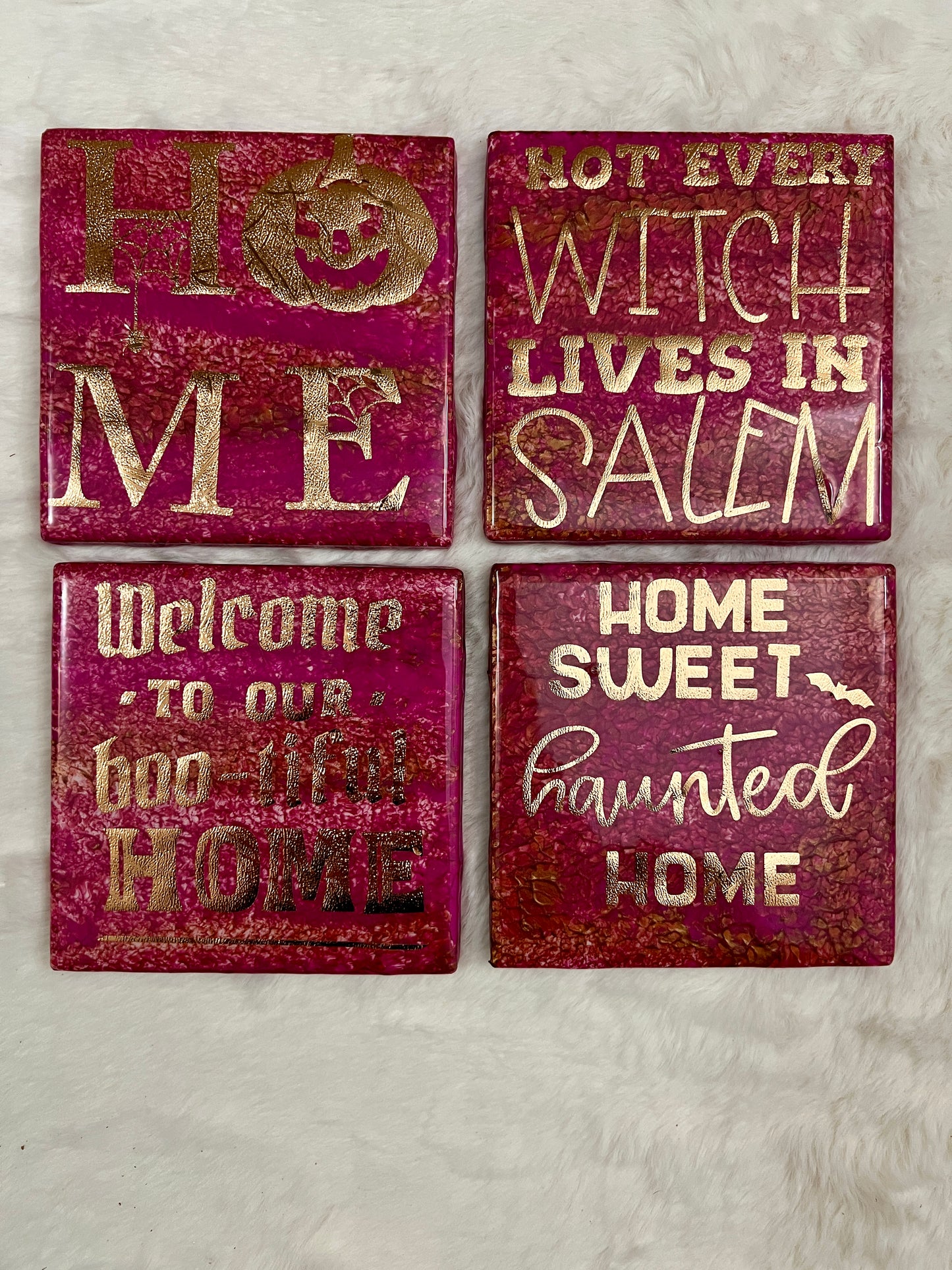 Home Sweet Salem Coaster Set