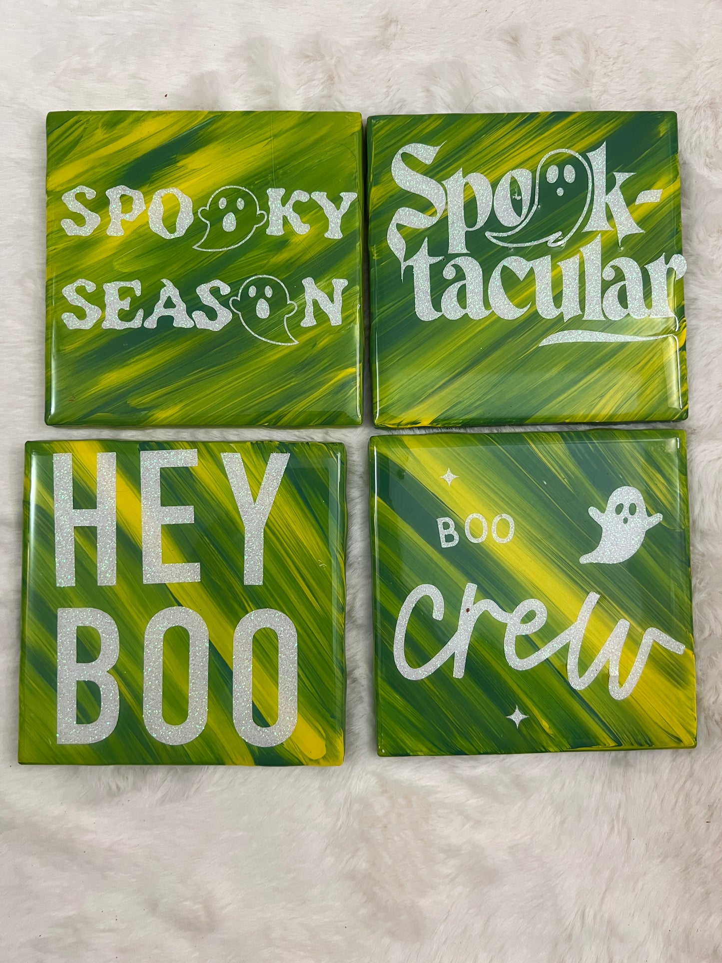 Just A Boo Coaster Set