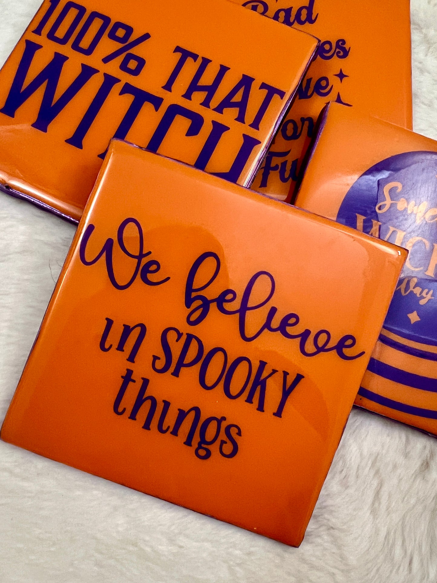 "That Witch" Coaster Set