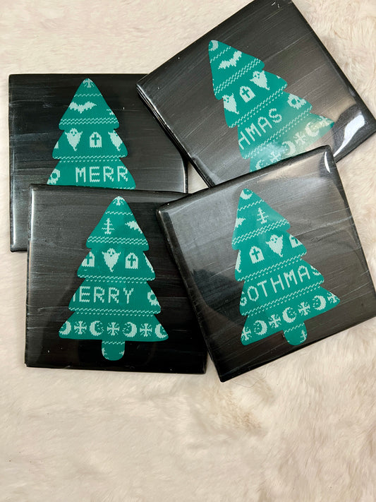 Gothmas Tree Coaster Set