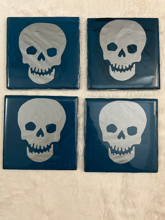 The Skull Coaster Set