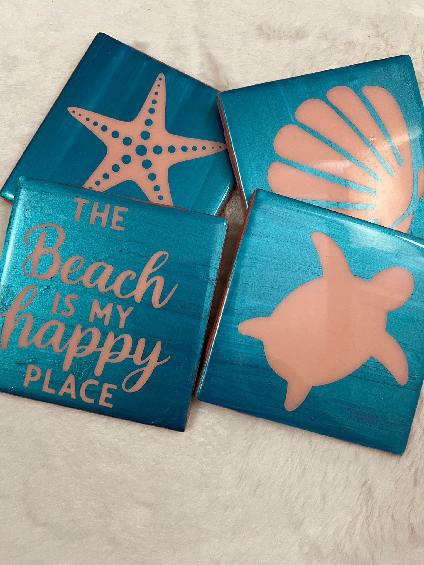 Beach Life Coaster Set