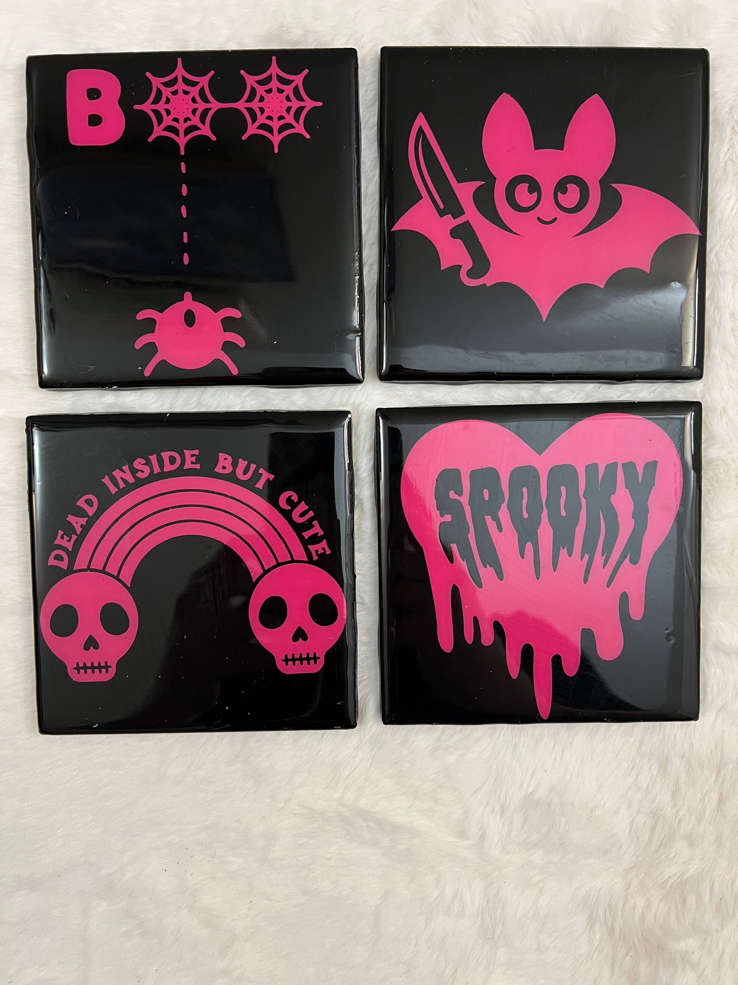 Cute & Spooky Coaster Set