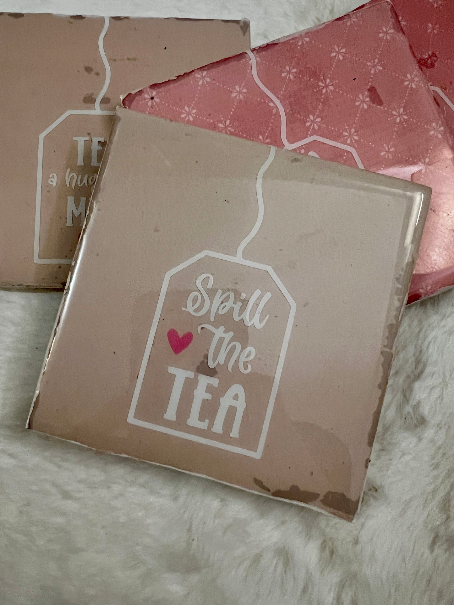 Spill The Tea Coaster Set