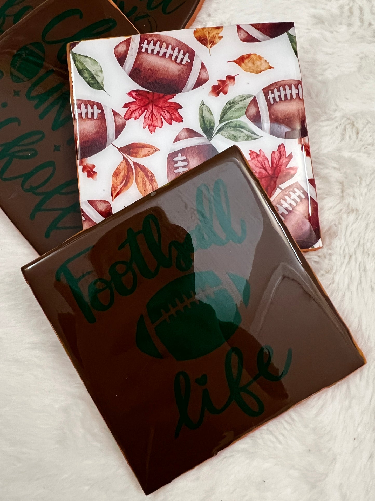 Football Time Coaster Set