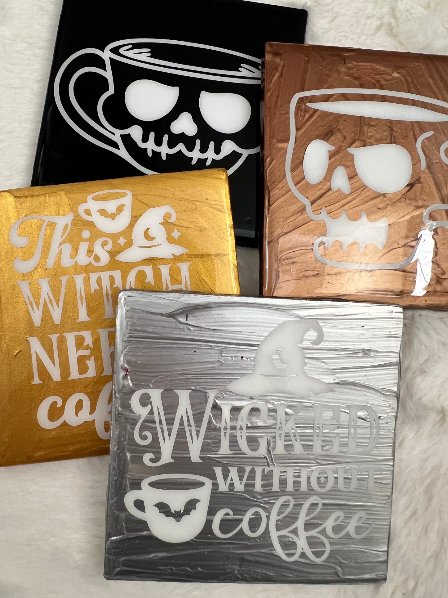 Wicked Coffee Coaster Set