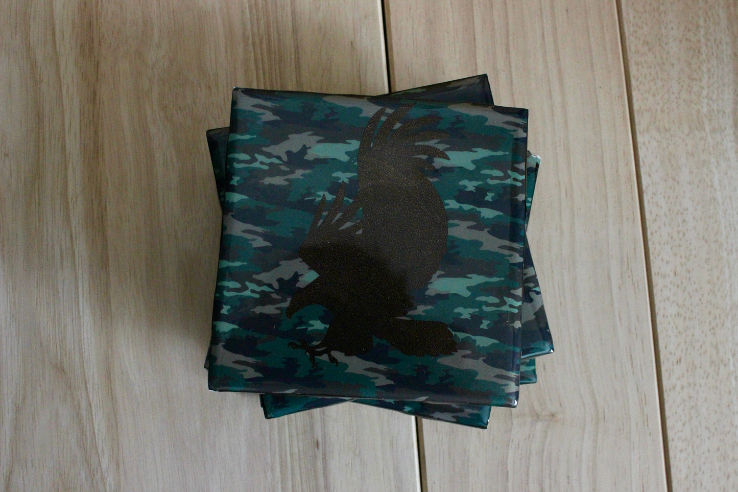 Camo Eagle Coaster Set