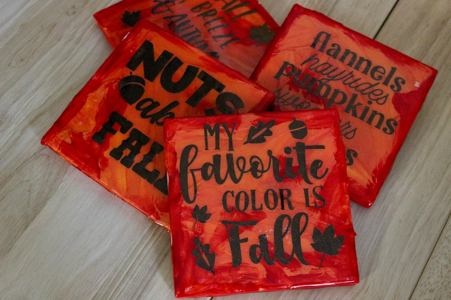 Fall Colors Coaster Set