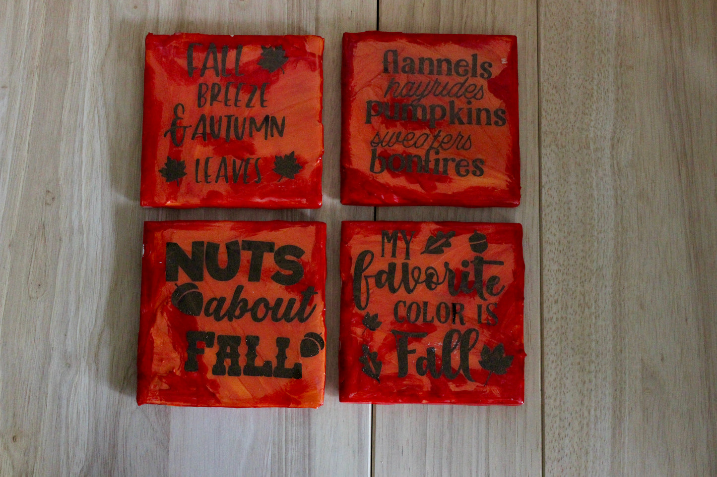 Fall Colors Coaster Set