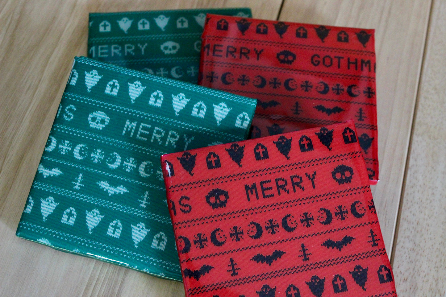 Gothmas Sweater Coaster Set