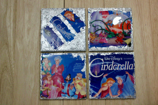 Cinderella VHS Coaster Set