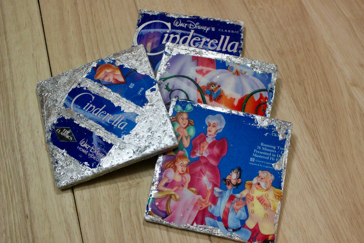 Cinderella VHS Coaster Set